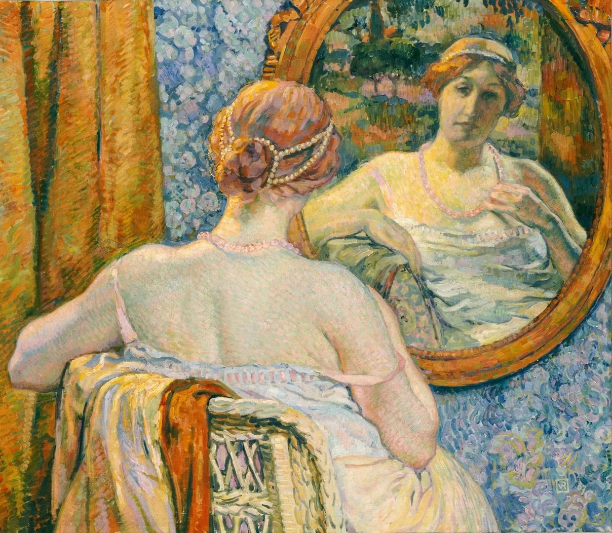 Donna allo specchio, 1907